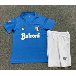 Youth Retro Soccer Jerseys Naples