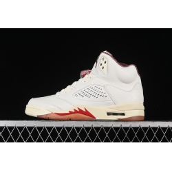 AIR JORDAN 5 EL GRITO SAIL COCONUT MILK PINE GREEN DARK PONY HF8833 100