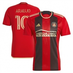 Men Atlanta United Luiz Araujo 2023 24 Home Replica Black