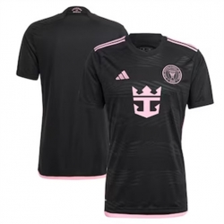 Men Inter Miami CF Blank 2024 25 Away Replica Black