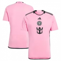 Men Inter Miami CF Blank 2024 25 Home Replica Pink