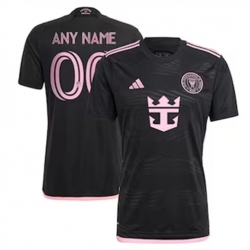 Men Inter Miami CF Custom 2024 25 Away Replica Black