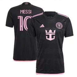 Men Inter Miami CF Lionel Messi 2024 25 Away Replica Black