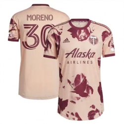 Men Portland Timbers Santiago Moreno 2023 24 Away Replica Pink