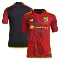 Men Seattle Sounders FC Blank 2023 24 Away Replica Red