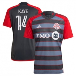 Men Toronto FC Mark-Anthony Kaye 2023 24 Home Replica Gray