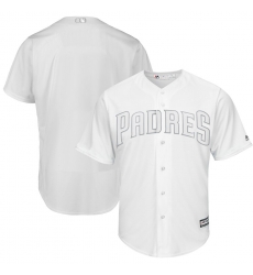 Padres Blank White 2019 Players Weekend Player Jersey