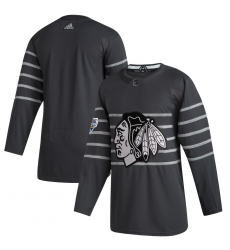 Blackhawks Blank Gray 2020 NHL All Star Game Adidas Jersey