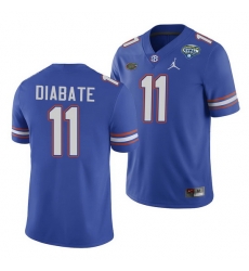 Florida Gators Mohamoud Diabate Royal 2020 Cotton Bowl Classic College Football Jersey