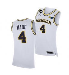 Michigan Wolverines Brandon Wade 2021 Big Ten Regular Season Champions Blm White Jersey