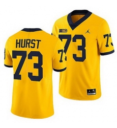 Michigan Wolverines Maurice Hurst Maize Nfl Alumni Men Jersey