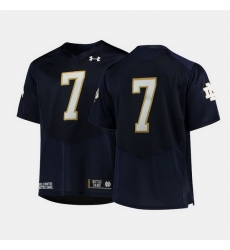 Men Notre Dame Fighting Irish College Football Navy Jersey