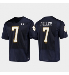 Men Notre Dame Fighting Irish Will Fuller 7 Navy Replica Alumni Football Jersey