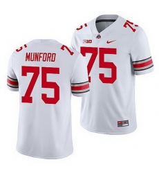 Ohio State Buckeyes Thayer Munford White Game Men'S Jersey