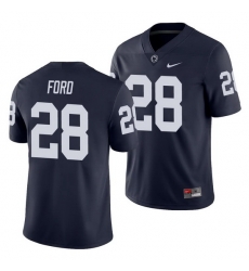 penn state nittany lions devyn ford navy college football men's jersey