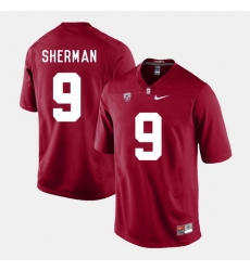 Men Stanford Cardinal Richard Sherman College Football Cardinal Jersey