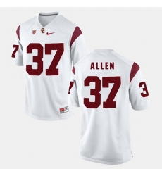 Men Usc Trojans Javorius Allen Pac 12 Game White Jersey