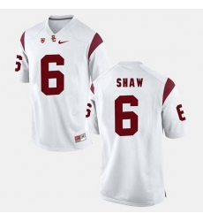 Men Usc Trojans Josh Shaw Pac 12 Game White Jersey