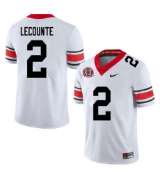 2020 Men #2 Richard LeCounte Georgia Bulldogs 1980 National Champions 40th Anniversary College Footb