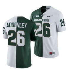 Michigan State Spartans Herb Adderley Michigan State Spartans Split Edition Jersey