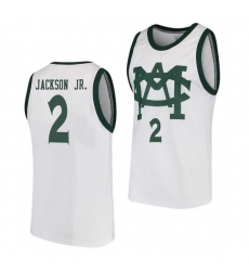 Michigan State Spartans Jaren Jackson Jr. White Vault Mac Men'S Jersey