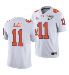 Clemson Tigers Ajou Ajou White College Football Men'S Jersey