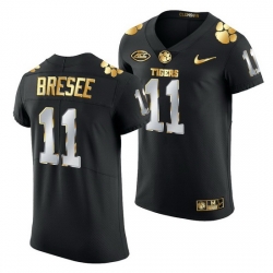 Clemson Tigers Bryan Bresee Black Golden Edition Jersey