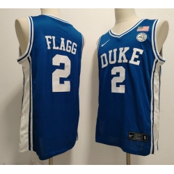 Duke Blue Devils  #2 Cooper Flagg Blue色