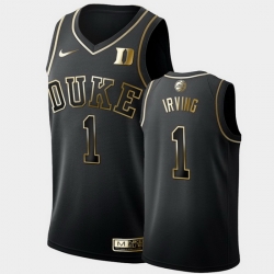 Duke Blue Devils Kyrie Irving Black 2019 Golden Edition Men'S Jersey