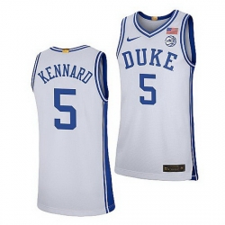 Duke Blue Devils Luke Kennard Elite Basketball Authentic Jersey 0