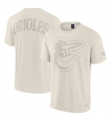 Men Fanatics Cream Baltimore Orioles Elements Iconic T Shirt