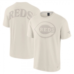 Men Fanatics Cream Cincinnati Reds Elements Iconic T Shirt