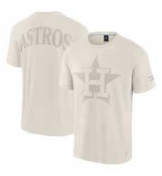 Men Fanatics Cream Houston Astros Elements Iconic T Shirt