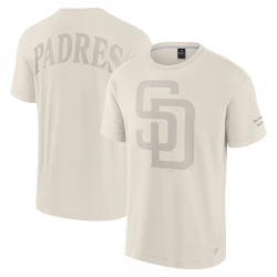 Men Fanatics Cream San Diego Padres Elements Iconic T Shirt