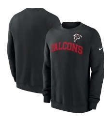 Men Nike Black Atlanta Falcons Club Pullover Sweatshirt