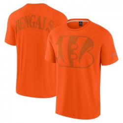 Men Fanatics Orange Cincinnati Bengals Elements Iconic T Shirt