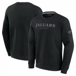 Men Fanatics Black Jacksonville Jaguars Elements Unlimited Fleece Pullover Sweatshirt