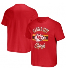 Men Kansas City Chiefs Red X Darius Rucker Collection Stripe T Shirt