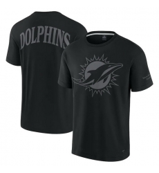 Men Fanatics Black Miami Dolphins Elements Iconic T Shirt