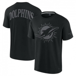 Men Fanatics Black Miami Dolphins Elements Iconic T Shirt