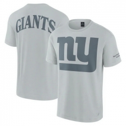 Men Fanatics Gray New York Giants Elements Iconic T Shirt