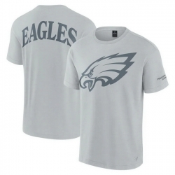 Men Fanatics Gray Philadelphia Eagles Elements Iconic T Shirt