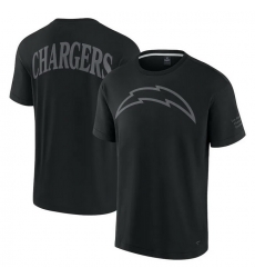 Men Fanatics Black Los Angeles Chargers Elements Iconic T Shirt