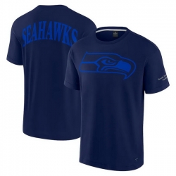 Men Fanatics College Navy Seattle Seahawks Elements Iconic T Shirt