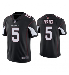 Men Arizona Cardinals 5 Matt Prater Black Vapor Untouchable Limited Stitched Jersey