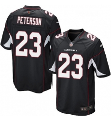 Men Nike Arizona Cardinals 23 Adrian Peterson Game Black Alternate NFL Jersey