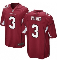 Men Nike Arizona Cardinals 3 Carson Palmer Game Red Team Color NFL Jersey