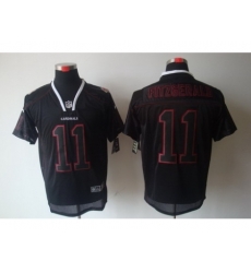 Nike Arizona Cardinals 11 Larry Fitzgerald Lights Out Black Elite NFL Jersey