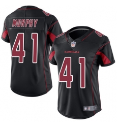 Cardinals 41 Byron Murphy Black Women Stitched Football Limited Rush Jersey