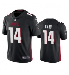 Men Atlanta Falcons 14 Damiere Byrd Black Vapor Untouchable Stitched Football Jersey